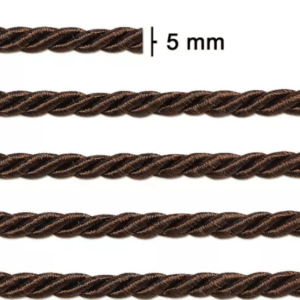 Cordao 55% Alg 45% Viscose S.j. 01/10f C/10m 5mm